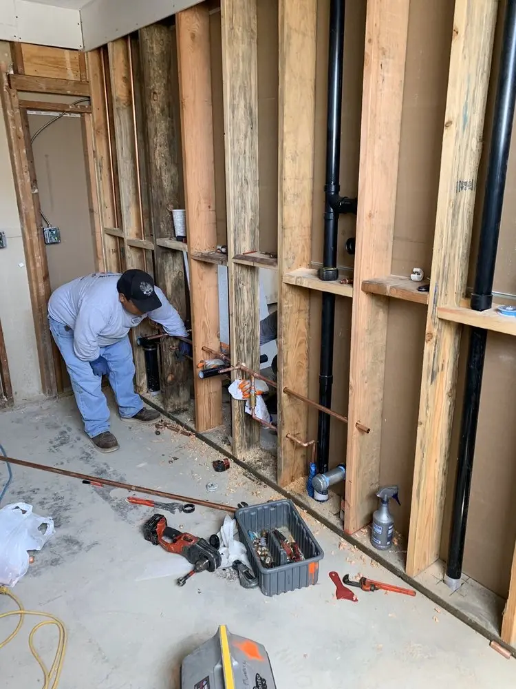 Commercial rough-in plumbing for Gas Line Repair in Blackberry Countryside
